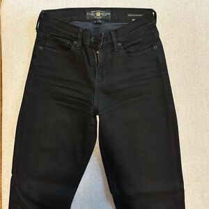 Lucky Brand Black Brooke Legging Skinny Jean